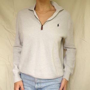 Ralph Lauren polo quarter zip sweater